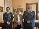Il Prefetto Francesca De Carlini incontra il nuovo Comandante del Nucleo di Polizia Economica Finanziaria della Guardia di Finanza di Pavia