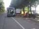 Furgone contro auto a Busto: tre giovani feriti e strada chiusa