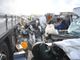 Maxi incidente tra la A26 e la Torino-Piacenza, cinque veicoli coinvolti, traffico in tilt (Foto)