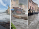 VIDEO L'impressionante mareggiata a Camogli fa crollare lo storico ristorante &quot;Golfo Paradiso&quot;