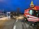 Camion contenente acetone si ribalta sulla tangenziale ovest a Rho