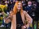 Noemi durante il red carpet del 2022