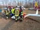 Arcisate, atterraggio di emergenza con l'aliante: donna di 50 anni trasportata in ospedale