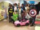 Capitan America, Batman e Spiderman nel reparto di Pediatria del Fornaroli di Magenta per far sorridere i bimbi