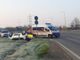 Magenta: automobilista si ribalta sulla provinciale tra il Vivai Zazzera e l’area Camping