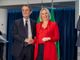 L'assessore Terzi col governatore Fontana