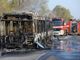 Sedriano – Autobus di linea della Movibus andato a fuoco