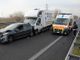 Marcallo – Grave incidente sulla superstrada dell’aeroporto della Malpensa nel tratto privo di spartitraffico centrale tra l’uscita di Mesero sud e l’innesto con la SP ex SS11