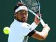 Fabio Fognini in azione: nella notte scenderà in campo a Los Cabos, in Messico