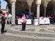 - FOTONOTIZIA - Flashmob per la sicurezza sul lavoro in Piazza Ducale