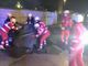 Mortara, ieri sera (sabato) maxi simulazione. Impegnati pompieri, polizia locale e croce rossa