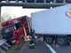 Voghera: scontro fra tir sull'autostrada Torino-Piacenza, traffico bloccato per un'ora