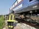 Torre Beretti: scontro fra motrice di un treno e mezzo agricolo, tutti illesi