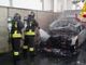 Vigevano: in fiamme un'auto in via Tre Colombaie