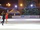 Garlasco: inaugurata la pista sul ghiaccio in piazza della Repubblica