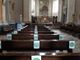 Robbio, riprendono le messe. Già collocati i segnaposto per garantire il distanziamento sociale