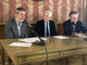 Da sinistra: Iacopino, Fossati e Bussandri alla conferenza stampa