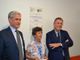 da sx Nunzio del Sorbo (dir S Matteo), Clara Baggi (pres AGAL), Giorgio Girelli (pres S Matteo)