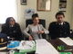 Da sinistra: Viscovo (Mobile di Biella), Camelio (Procuratore di Biella) e Porcino (Mobile di Vercelli)