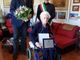 - FOTONOTIZIA - Mede: premiata con una targa la centenaria Lina Barisio Fantelli