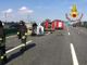 Incidente sulla A4 tra Arluno e Rho: auto si ribalta, sei feriti