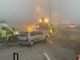 Nebbia fitta e incidente al solito incrocio tra Magenta e Robecco