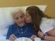 Nonna Maria in una foto pre Covid