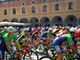 Nella foto la partenza da Piazza Ducale a Vigevano