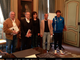 Da sinistra Andrea Coppo, Vincenzo Mignone, Maura Forte, Ezio Fumarulo e Nicola Fumarulo