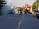 Auto in fiamme sulla Ceretto-Mortara, intervengono i Vigili del fuoco
