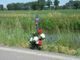 Robecco sul Naviglio: una Croce in ferro per ricordare Davide Noè a 5 anni dalla morte, realizzata da un amico