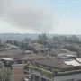 Paura a Roma, incendio a distributore di benzina: forte esplosione in zona Prenestina