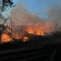Incendio a Roma, strade chiuse tra Magliana e Fiumicino