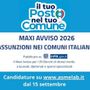 Assunzioni nei Comuni, al via il Maxi Avviso ASMEL 2026: 39 profili e candidature online dal 15 settembre Assunzioni nei Comuni, al via il Maxi Avviso ASMEL 2026: 39 profili e candidature online dal 15 settembre