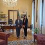 Il prefetto Francesca De Carlini riceve il nuovo presidente del tribunale di Pavia