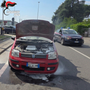 Mortara, auto in fiamme in via Lomellina: intervengono i Carabinieri