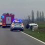 Cisliano: automobilista si ribalta nel campo lungo la provinciale di Bestazzo Cisliano: automobilista si ribalta nel campo lungo la provinciale di Bestazzo