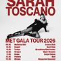 Musica: Sarah Toscano annuncia il Met Gala tour, in partenza da maggio 2026