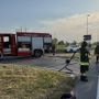 Il grave incidente sulla SS494 di ieri a Gaggiano: l’intervento dei Vigili del Fuoco di Abbiategrasso