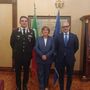 Pavia, In prefettura la visita del nuovo comandante del gruppo carabinieri tutela lavoro Milano Pavia, In prefettura la visita del nuovo comandante del gruppo carabinieri tutela lavoro Milano