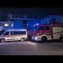 Magenta: esplosioni nella notte, fiamme nel cortile della sede di ASM, Vigili del Fuoco sul posto Magenta: esplosioni nella notte, fiamme nel cortile della sede di ASM, Vigili del Fuoco sul posto