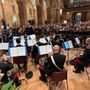 Lomello, le immagini del concerto della Fanfara del 3° Reggimento dei Carabinieri per i 1.000 anni della Basilica di Santa Maria Maggiore
