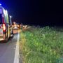 Villa Biscossi: scontro auto-moto sulla statale 211, 39enne trasportato all'ospedale di Como in elicottero