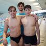 (Nelle foto: Il coach Simone Bonato con gli Es.A Pettenon e Schieraro. Gli Es.C Sala, Cremona e Palmiero)