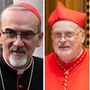 Il cardinale lombardo Pizzaballa e il cardinale ticinese Arborelius