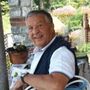 Renato Pozzetto in una foto del 2022 alla Locanda Pozzetto