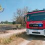 Garlasco: vasto incendio di sterpaglie, sul posto due squadre di Vigili del fuoco