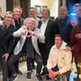 Andrea Besuschio tra le stelle mondiali della pasticceria per il compleanno di Frédéric Bau