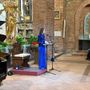 Lomello, Claudia Koll recita l'Evangèlion nella basilica di Santa Maria Maggiore