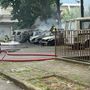 Abbiategrasso: maxi rogo alla Folletta, bruciate cinque auto parcheggiate in un cortile